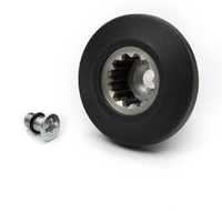 Mushroom head with screws